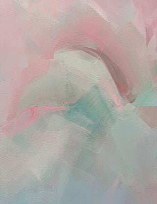 pastel tone abstract art