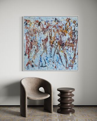 Dancing Abstract Limited Edition Print