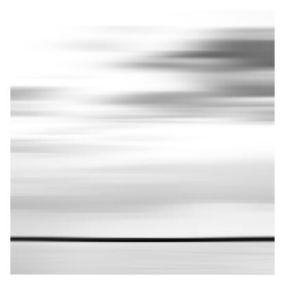 black and white seascape in abstract form