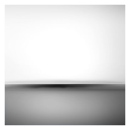 black and white seascape in abstract form