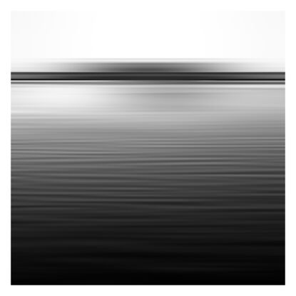 black and white seascape in abstract form