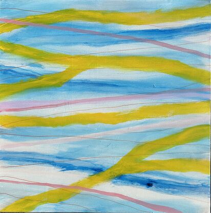 Waving lines ,Beach and summer colours