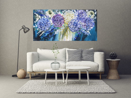  Australiana floral hydrangea tulips wisteria 