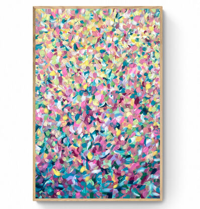 Petals dance and flow in this abstract floral