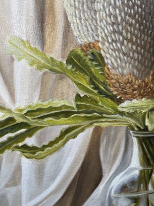 Australian still life with banksia