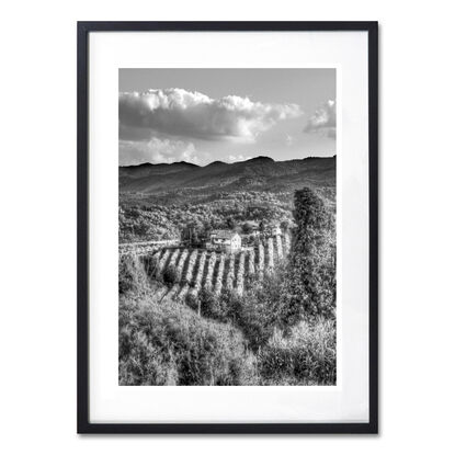 Street scene in Tuscany, Italy