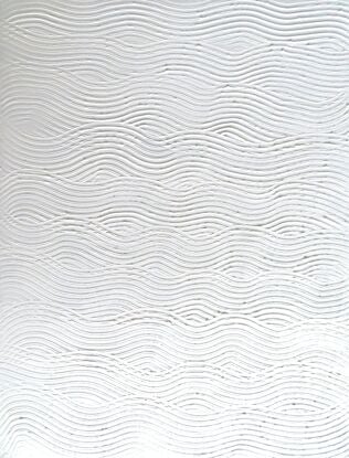 modern minimalist white textured ocean waves