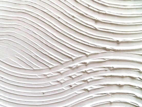 modern minimalist white textured ocean waves