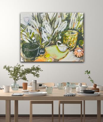 Contemporary still life painting 