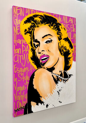 pop art style Marilyn Monroe