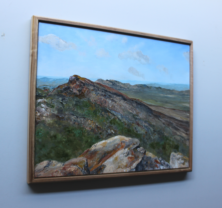 The beauty of Ikara or Wilpena Pound captured in a medium sized painting.