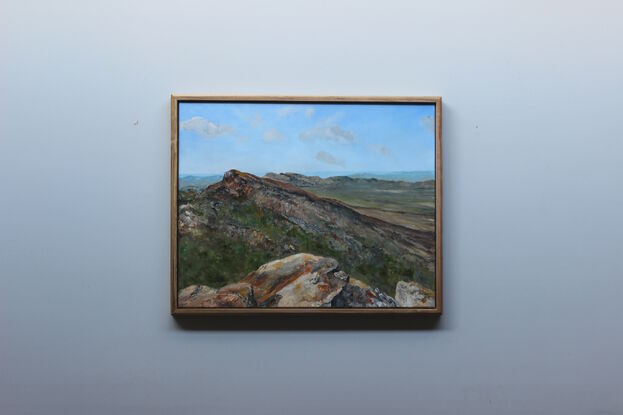 The beauty of Ikara or Wilpena Pound captured in a medium sized painting.