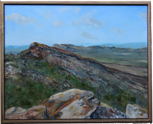 The beauty of Ikara or Wilpena Pound captured in a medium sized painting.