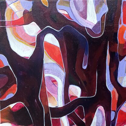 abstract impression of mangroves