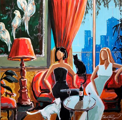 Modern ambience/figurative painting 