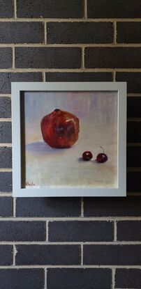 Pomegranate with cherries