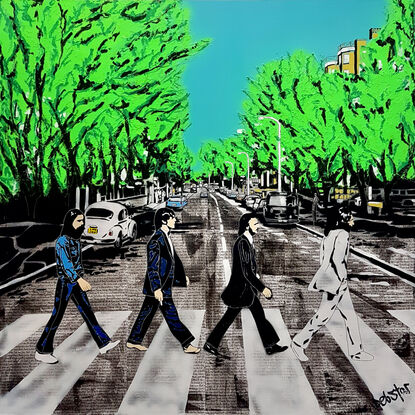 The Beatles Abbey Road Album Cover