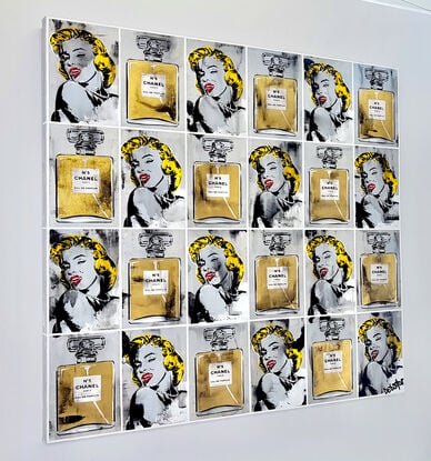 Marilyn monroe Chanel No5 perfume posters