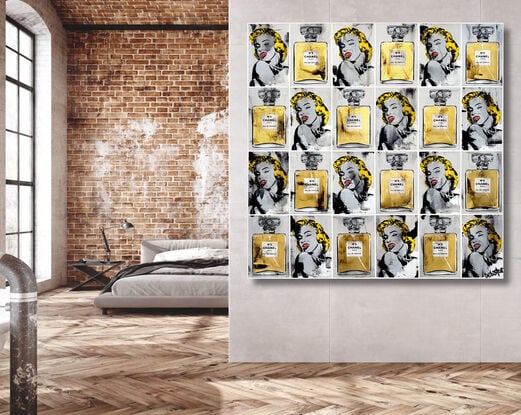 Marilyn monroe Chanel No5 perfume posters