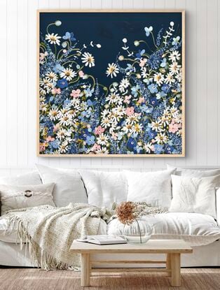 Abstract floral landscape 