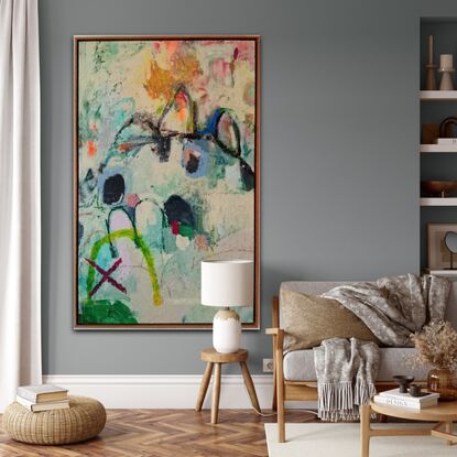 Beautifuly  framed in real natural wood shadow box
Full of character and soft tones to compliment and add a statement to your room

Price reduction ******

