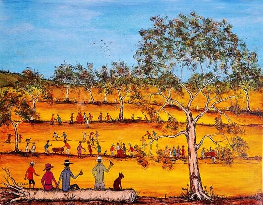 Family BBQ In Outback Australia

#bbq #australia #landscape #ejcairnsart #ejcairns