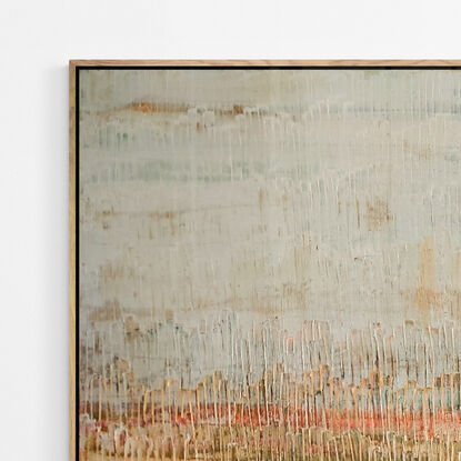 Promised Land  by Natalie Uhrik . Minimalist abstract painting.