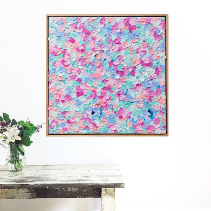 bright abstract floral 