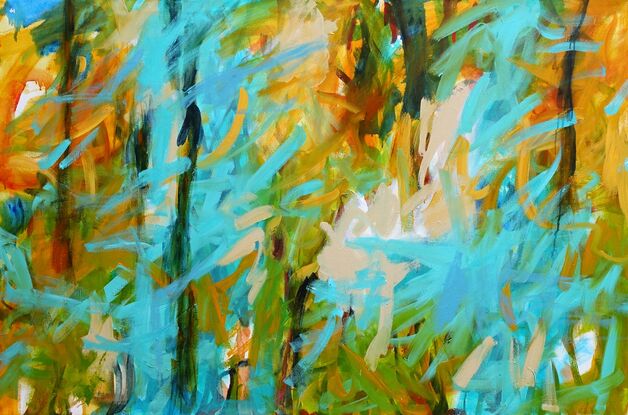 large expressionist bush landscape