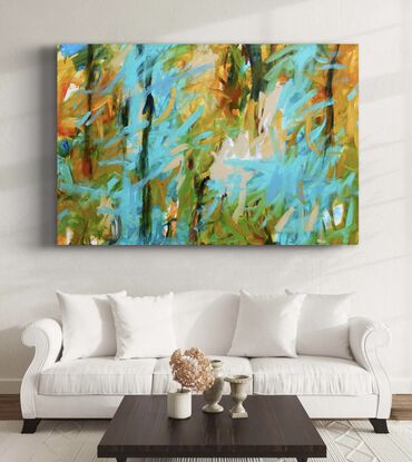 large expressionist bush landscape