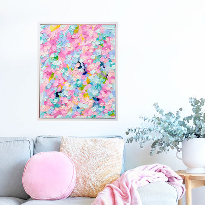 bright abstract floral 