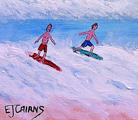 Lighthouse Rock

Three surfers catching waves, having a great time

Surfers, Surfer, #ocean #waves #surfing #sea #water #ejcairnsart