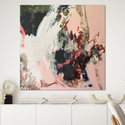 Expressive abstract painting