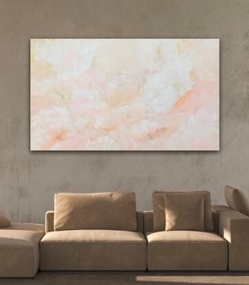 pastel abstract minimal art