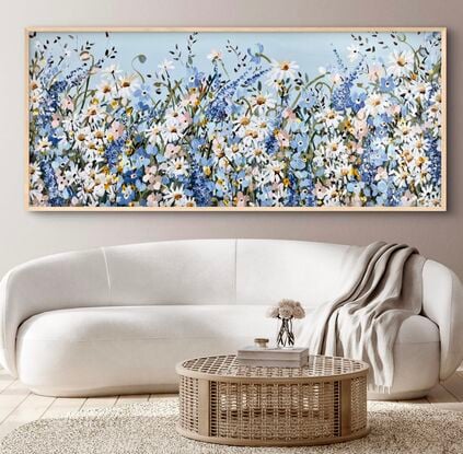 Abstract floral landscape 