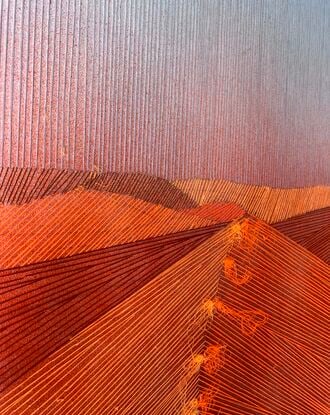 Sahara desert, texture, orange 