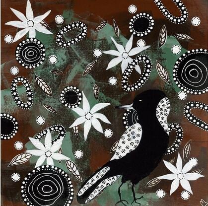 magpie, nature, spiritual, totem