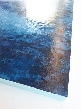 (CreativeWork) 'BAY OF HAMLET' by Simone Melville. Acrylic. Shop online at Bluethumb.