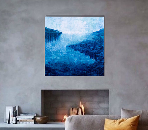 (CreativeWork) 'BAY OF HAMLET' by Simone Melville. Acrylic. Shop online at Bluethumb.