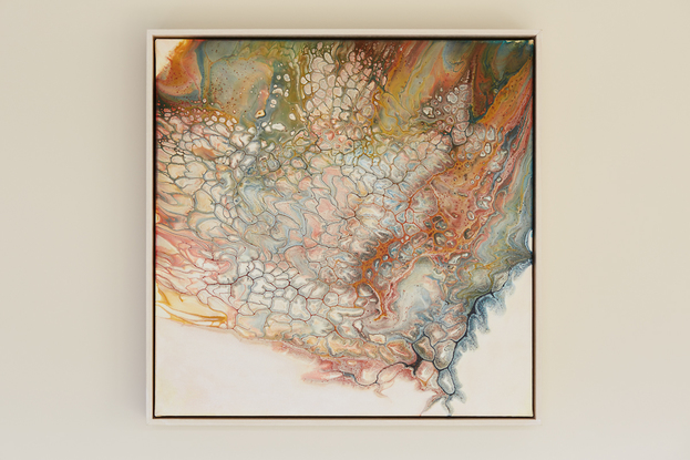 (CreativeWork) Salt Lakes by Roslyn Hughes. Mixed Media. Shop online at Bluethumb.