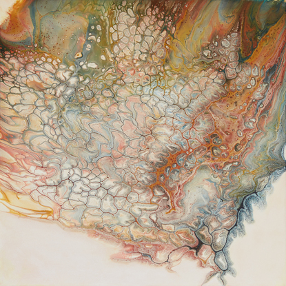 (CreativeWork) Salt Lakes by Roslyn Hughes. Mixed Media. Shop online at Bluethumb.