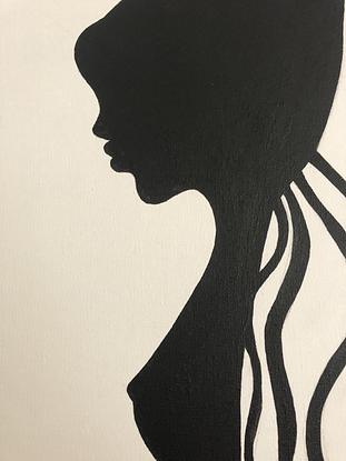 (CreativeWork) Female nude by Vanessa Arnold. Acrylic. Shop online at Bluethumb.