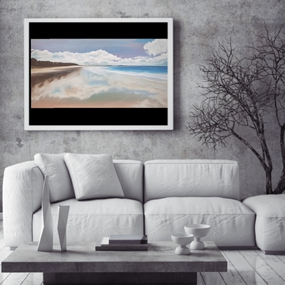 (CreativeWork) Infinite Horizon  by Kelly Winn. Oil. Shop online at Bluethumb.