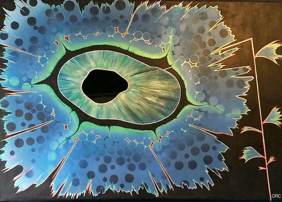 (CreativeWork) Evolutionary Convergence by Gordon Carmichael. Acrylic. Shop online at Bluethumb.