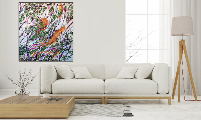 (CreativeWork) Trezona Storm by Martinus Cornelius. Acrylic. Shop online at Bluethumb.