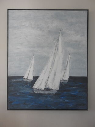 (CreativeWork) Commission for Sarah by Naomi Veitch. Acrylic. Shop online at Bluethumb.