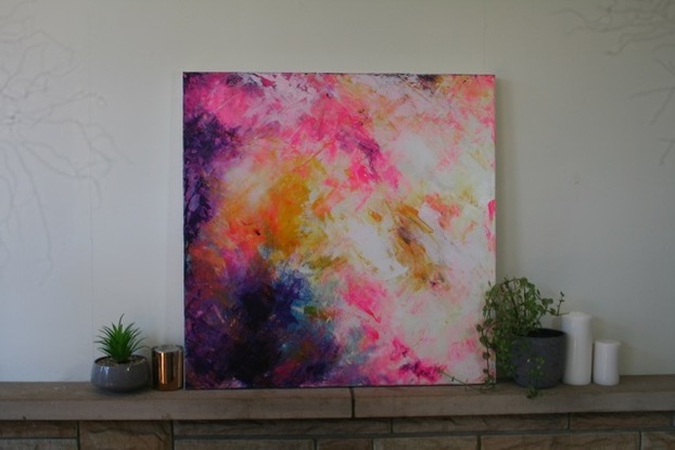 (CreativeWork) Passion within by Sandra Benskin. Acrylic. Shop online at Bluethumb.