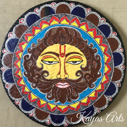 (CreativeWork) Jupiter - brihaspati by kayas arts. Acrylic. Shop online at Bluethumb.