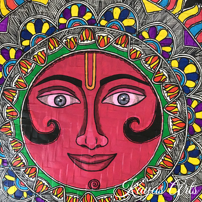 (CreativeWork)  Venus -shukra by kayas arts. Acrylic. Shop online at Bluethumb.