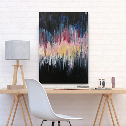 (CreativeWork) *40% OFF* Sotto Voce by Melanie Crawford. Acrylic. Shop online at Bluethumb.